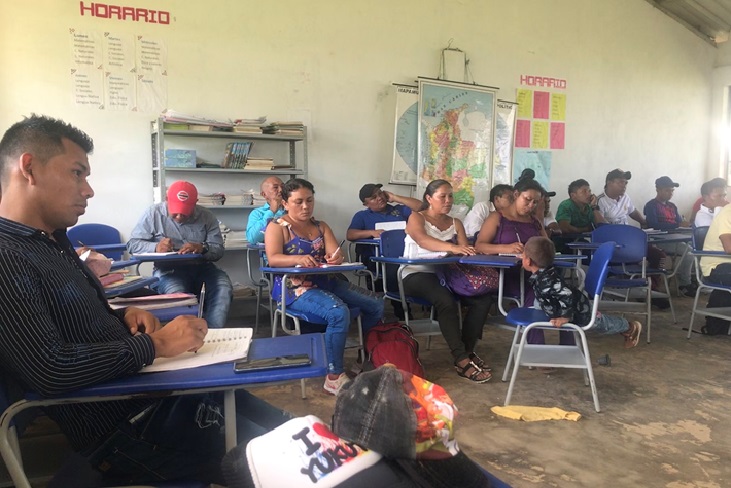 Diplomado en Enseñanza de español como segunda lengua en contextos interculturales llega a profesores de las comunidades Piapoco y Sikuani